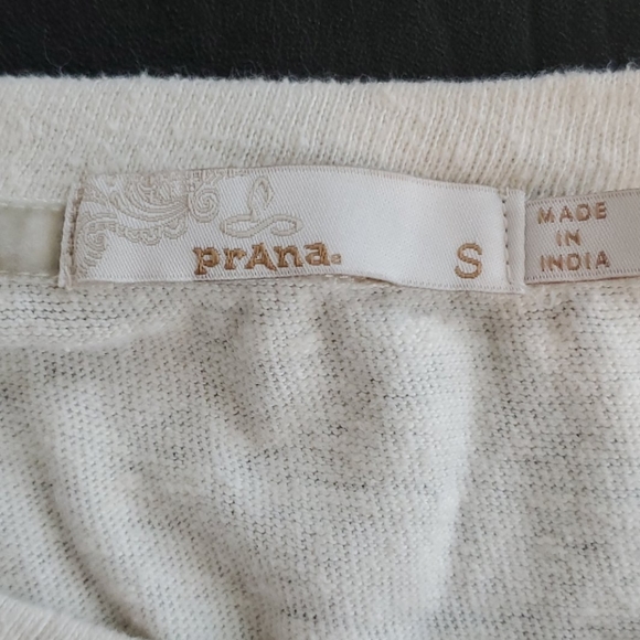 Prana Off-white long sleeve sweater - Picture 5 of 5